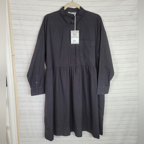EVERLANE The Field Dress in Black, sz Medium - Picture 2 of 16